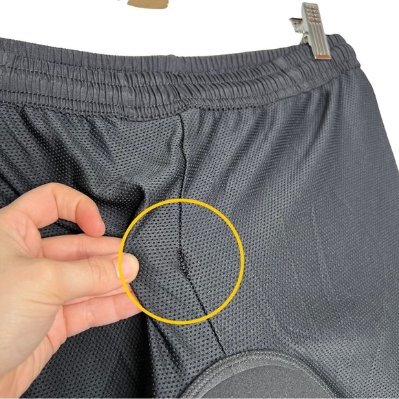 Santic Black Men’s Padded Elastic Waist Nylon Bicycle Cycling Shorts - Picture 13 of 15